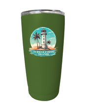 Load image into Gallery viewer, Turks And Caicos Souvenir 16 oz Stainless Steel Insulated Tumbler
