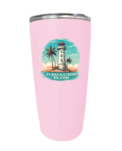 Load image into Gallery viewer, Turks And Caicos Souvenir 16 oz Stainless Steel Insulated Tumbler
