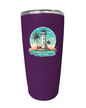 Load image into Gallery viewer, Turks And Caicos Souvenir 16 oz Stainless Steel Insulated Tumbler
