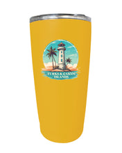 Load image into Gallery viewer, Turks And Caicos Souvenir 16 oz Stainless Steel Insulated Tumbler
