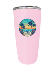 Load image into Gallery viewer, Turks And Caicos Souvenir 16 oz Stainless Steel Insulated Tumbler
