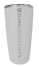 Load image into Gallery viewer, Elon University NCAA Laser-Engraved Tumbler - 16oz Stainless Steel Insulated Mug Choose Your Color
