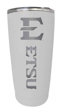 Load image into Gallery viewer, East Tennessee State University NCAA Laser-Engraved Tumbler - 16oz Stainless Steel Insulated Mug Choose Your Color
