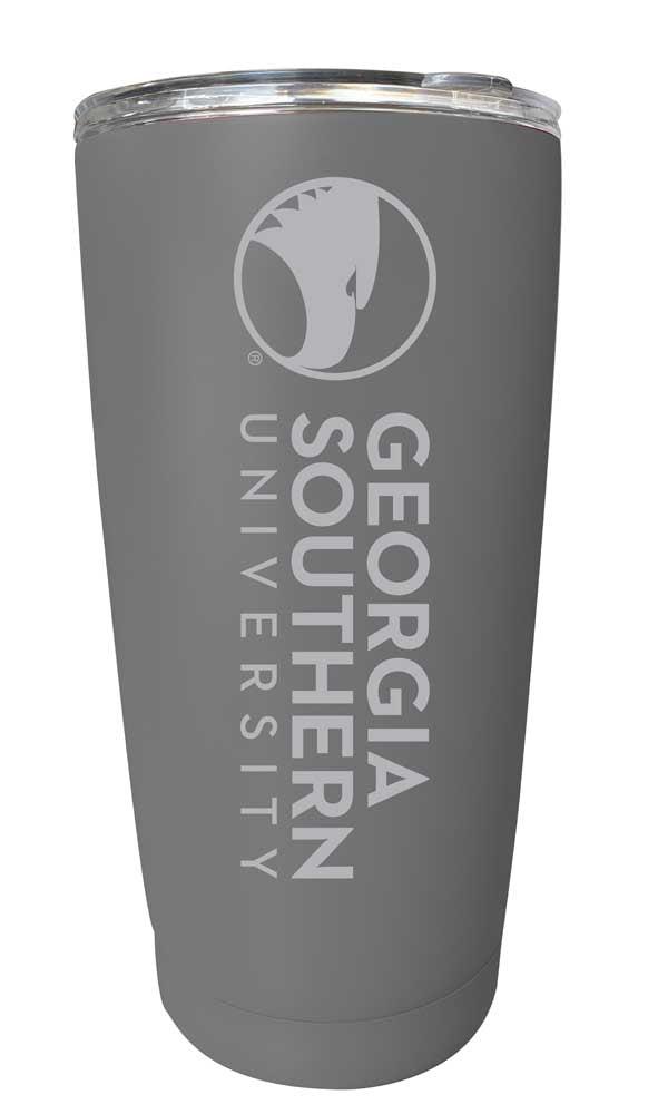 Georgia Southern Eagles NCAA Laser-Engraved Tumbler - 16oz Stainless Steel Insulated Mug