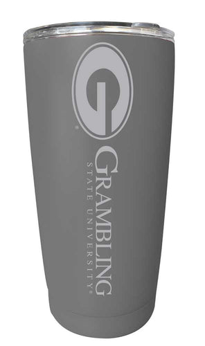 Grambling State Tigers NCAA Laser-Engraved Tumbler - 16oz Stainless Steel Insulated Mug