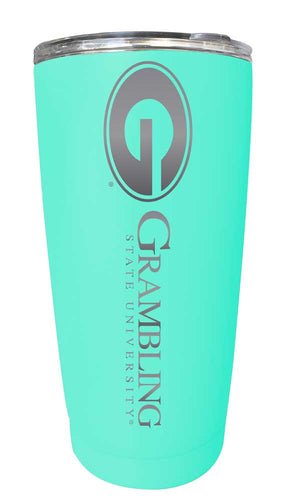 Grambling State Tigers NCAA Laser-Engraved Tumbler - 16oz Stainless Steel Insulated Mug Choose Your Color