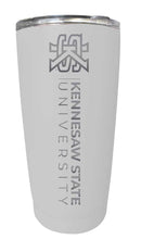 Load image into Gallery viewer, Kennesaw State University NCAA Laser-Engraved Tumbler - 16oz Stainless Steel Insulated Mug Choose Your Color
