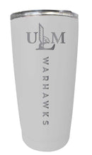 Load image into Gallery viewer, University of Louisiana Monroe NCAA Laser-Engraved Tumbler - 16oz Stainless Steel Insulated Mug Choose Your Color
