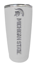 Load image into Gallery viewer, Michigan State Spartans NCAA Laser-Engraved Tumbler - 16oz Stainless Steel Insulated Mug Choose Your Color
