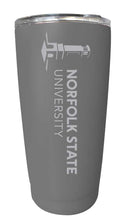 Load image into Gallery viewer, Norfolk State University NCAA Laser-Engraved Tumbler - 16oz Stainless Steel Insulated Mug
