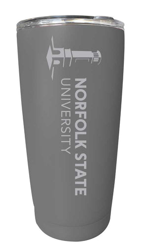 Norfolk State University NCAA Laser-Engraved Tumbler - 16oz Stainless Steel Insulated Mug