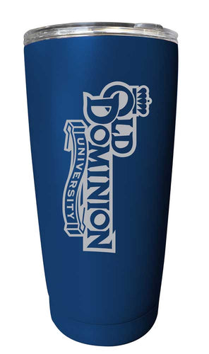 Old Dominion Monarchs NCAA Laser-Engraved Tumbler - 16oz Stainless Steel Insulated Mug Choose Your Color