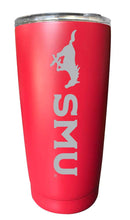 Load image into Gallery viewer, Southern Methodist University NCAA Laser-Engraved Tumbler - 16oz Stainless Steel Insulated Mug Choose Your Color
