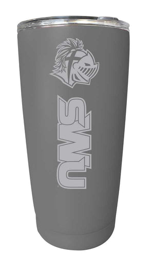 Southern Wesleyan University NCAA Laser-Engraved Tumbler - 16oz Stainless Steel Insulated Mug