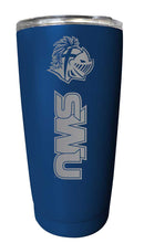 Load image into Gallery viewer, Southern Wesleyan University NCAA Laser-Engraved Tumbler - 16oz Stainless Steel Insulated Mug Choose Your Color
