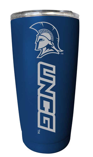 North Carolina Greensboro Spartans NCAA Laser-Engraved Tumbler - 16oz Stainless Steel Insulated Mug Choose Your Color