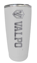 Load image into Gallery viewer, Valparaiso University NCAA Laser-Engraved Tumbler - 16oz Stainless Steel Insulated Mug Choose Your Color
