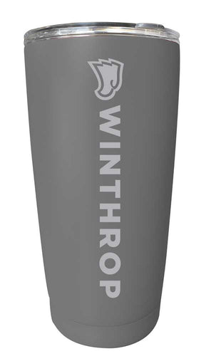 Winthrop University NCAA Laser-Engraved Tumbler - 16oz Stainless Steel Insulated Mug