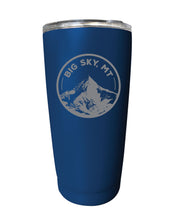 Load image into Gallery viewer, Big Sky Montana Souvenir 16 oz Engraved Stainless Steel Insulated Tumbler
