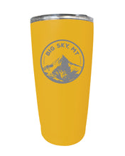 Load image into Gallery viewer, Big Sky Montana Souvenir 16 oz Engraved Stainless Steel Insulated Tumbler
