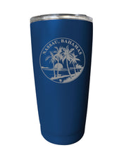 Load image into Gallery viewer, Nassau the Bahamas Souvenir 16 oz Engraved Stainless Steel Insulated Tumbler
