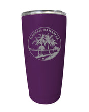 Load image into Gallery viewer, Nassau the Bahamas Souvenir 16 oz Engraved Stainless Steel Insulated Tumbler
