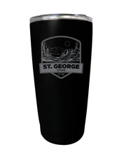 Load image into Gallery viewer, St. George Utah Souvenir 16 oz Engraved Stainless Steel Insulated Tumbler
