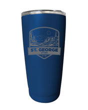 Load image into Gallery viewer, St. George Utah Souvenir 16 oz Engraved Stainless Steel Insulated Tumbler
