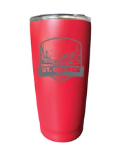 Load image into Gallery viewer, St. George Utah Souvenir 16 oz Engraved Stainless Steel Insulated Tumbler
