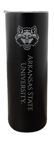 Arkansas State NCAA Laser-Engraved Tumbler - 16oz Stainless Steel Insulated Mug