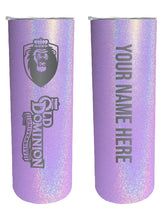 Load image into Gallery viewer, Old Dominion Monarchs Etched Custom NCAA Skinny Tumbler - 20oz Personalized Stainless Steel Insulated Mug
