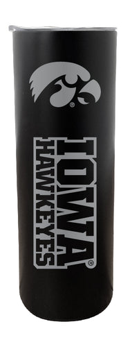 Iowa Hawkeyes NCAA Laser-Engraved Tumbler - 16oz Stainless Steel Insulated Mug