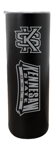 Kennesaw State University NCAA Laser-Engraved Tumbler - 16oz Stainless Steel Insulated Mug