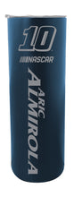 Load image into Gallery viewer, NASCAR #10 Aric Almirola 20 oz Insulated Stainless Steel Skinny Tumbler
