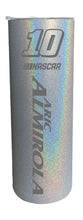 Load image into Gallery viewer, NASCAR #10 Aric Almirola 20 oz Insulated Stainless Steel Skinny Tumbler
