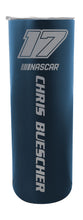 Load image into Gallery viewer, #17 Chris Buescher Officially Licensed 20oz Insulated Stainless Steel Skinny Tumbler
