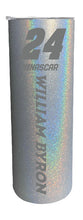 Load image into Gallery viewer, #24 William Byron Officially Licensed 20oz Insulated Stainless Steel Skinny Tumbler
