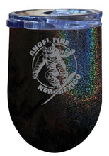 Load image into Gallery viewer, Angel Fire New Mexico Souvenir 12 oz Engraved Insulated Wine Stainless Steel Tumbler
