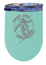 Load image into Gallery viewer, Angel Fire New Mexico Souvenir 12 oz Engraved Insulated Wine Stainless Steel Tumbler
