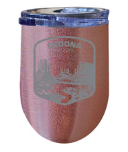 Load image into Gallery viewer, Sedona Arizona Souvenir 12 oz Engraved Insulated Wine Stainless Steel Tumbler
