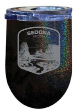 Load image into Gallery viewer, Sedona Arizona Souvenir 12 oz Engraved Insulated Wine Stainless Steel Tumbler
