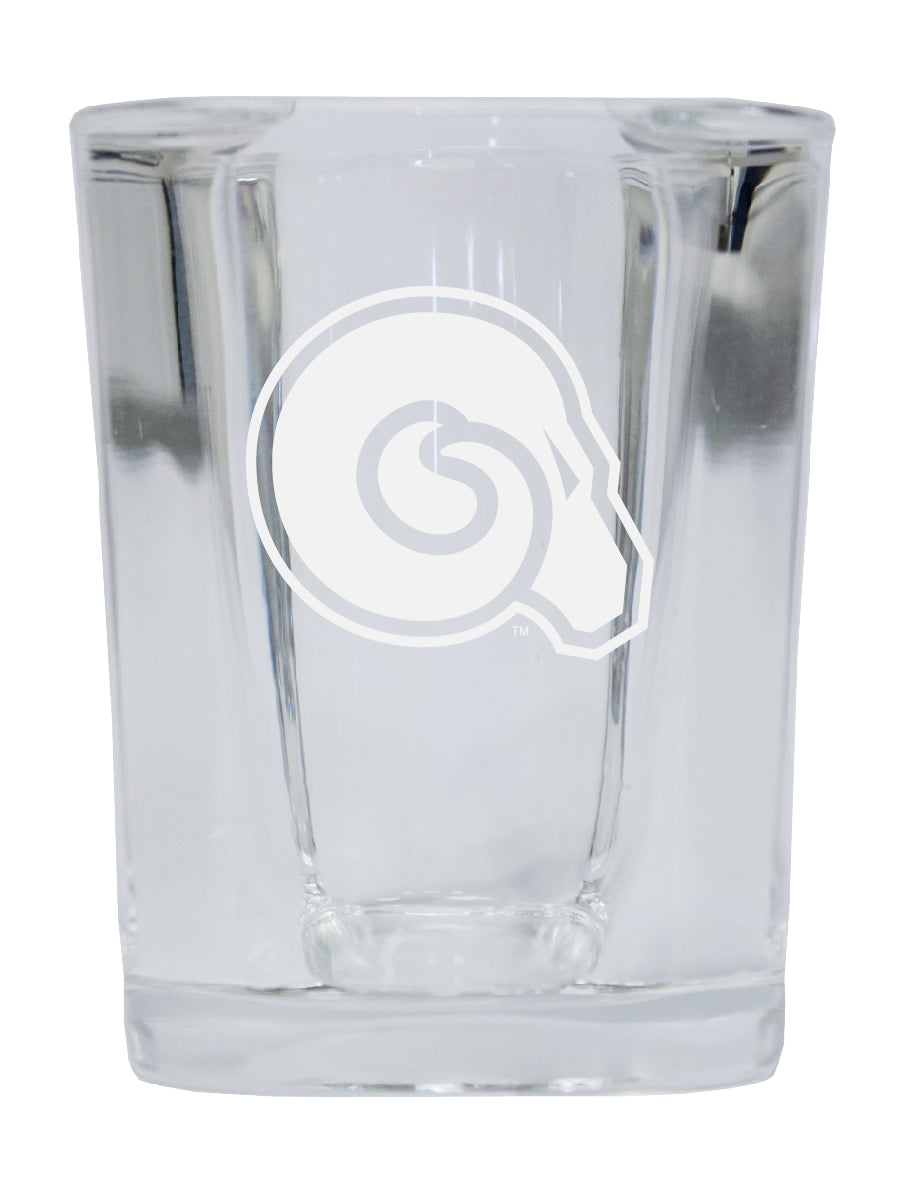 Albany State University NCAA Collector's Edition 2oz Square Shot Glass - Laser Etched Logo 