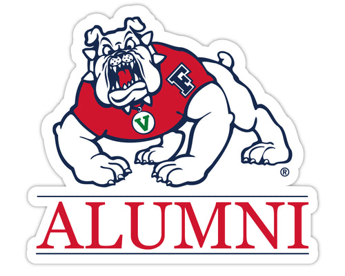 Fresno State Bulldogs 4-Inch Alumni NCAA Vinyl Sticker - Durable School Spirit Decal