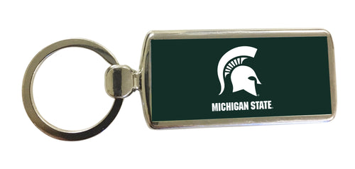 Michigan State Spartans Metal Keychain