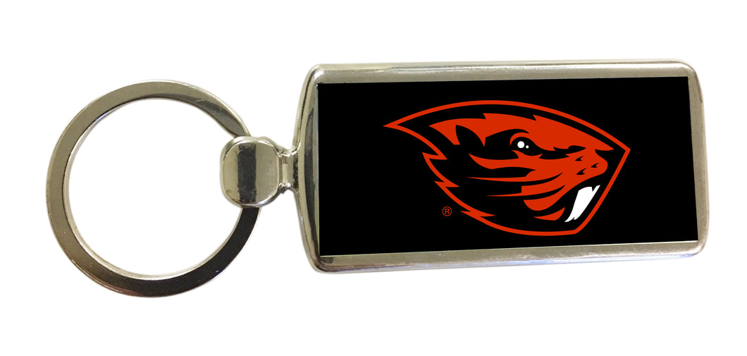 Oregon State Beavers Metal Keychain