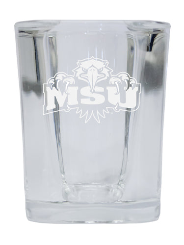 Morehead State University NCAA Collector's Edition 2oz Square Shot Glass - Laser Etched Logo 