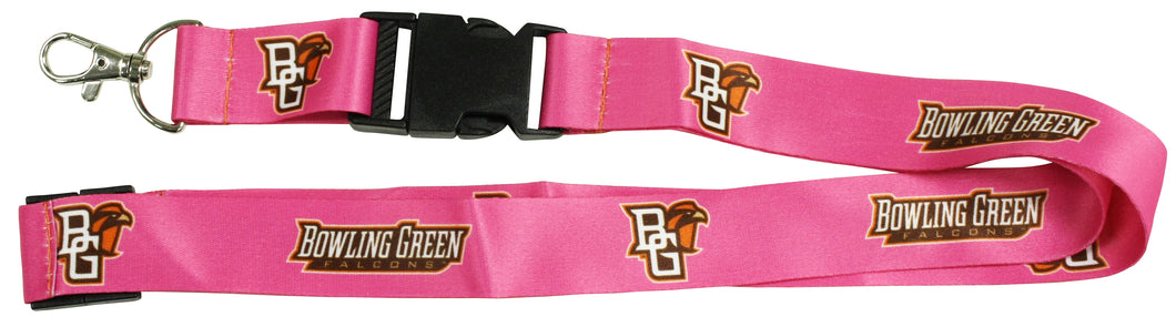 Ultimate Sports Fan Lanyard -  Bowling Green Falcons Spirit, Durable Polyester, Quick-Release Buckle & Heavy-Duty Clasp