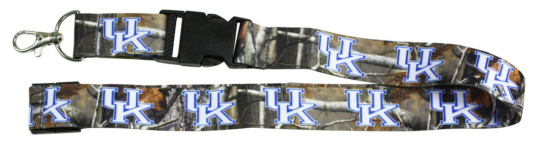 Ultimate Sports Fan Lanyard -  Kentucky Wildcats Spirit, Durable Polyester, Quick-Release Buckle & Heavy-Duty Clasp