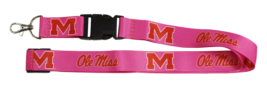 Ultimate Sports Fan Lanyard -  Mississippi Rebels 