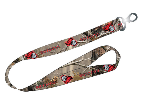 Ultimate Sports Fan Lanyard -  Rutgers Scarlet Knights Spirit, Durable Polyester, Quick-Release Buckle & Heavy-Duty Clasp